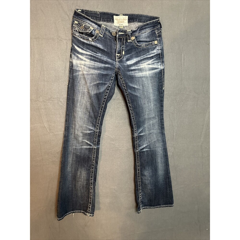 Big Star Sweet Boot Ultra Low Rise Women’s Blue Jeans Size 29R